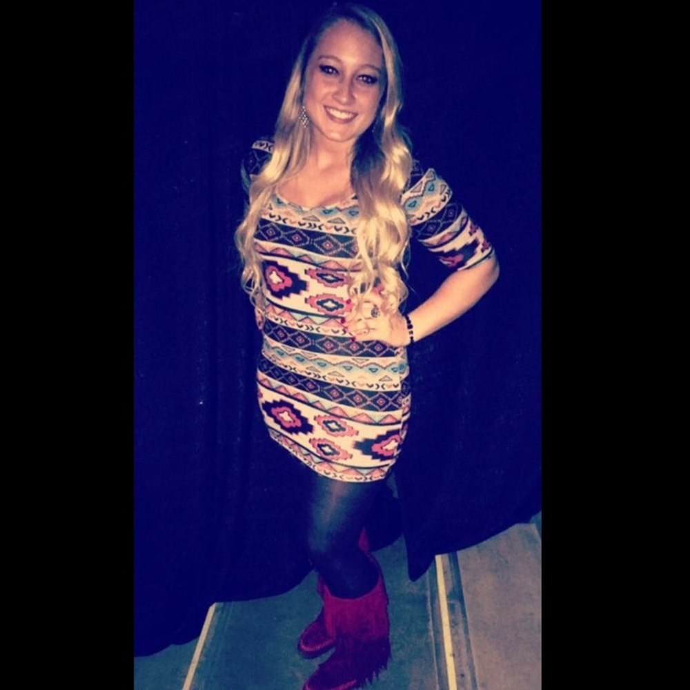 Aztec dress